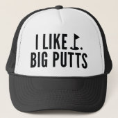 Ik hou van Big Putts Trucker Pet (Voorkant)