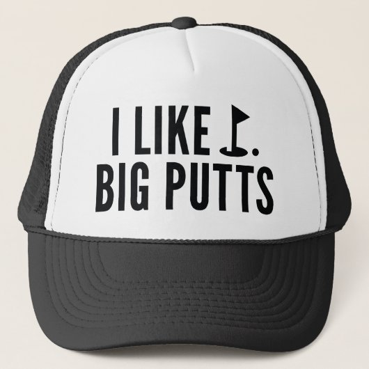 Ik hou van Big Putts Trucker Pet (Voorkant)