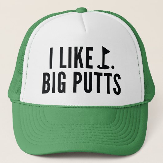 Ik hou van Big Putts Trucker Pet (Voorkant)