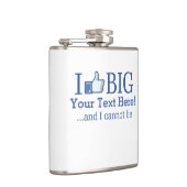 Ik hou van Big Specialized met Jouw tekst Creation Heupfles (Rechts)