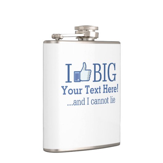 Ik hou van Big Specialized met Jouw tekst Creation Heupfles (Rechts)