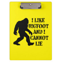 Ik hou van Bigfoot en ik kan niet liegen
