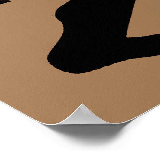 Ik hou van Bigfoot en ik kan niet liegen Poster (Hoek)