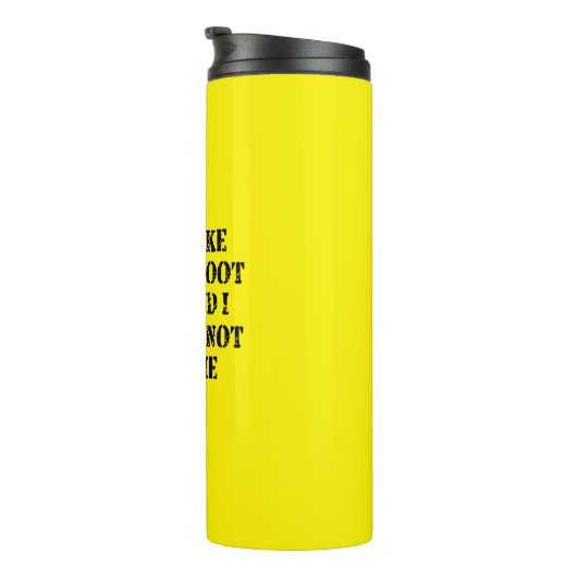 Ik hou van Bigfoot en ik kan niet liegen Thermosbeker (Geroteerd rechts)