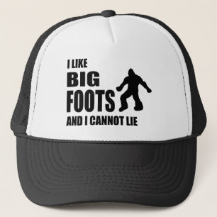 Ik hou van Bigfoots en ik kan niet liegen Trucker Pet