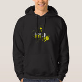 Ik hou van bijen hoodie (Voorkant)