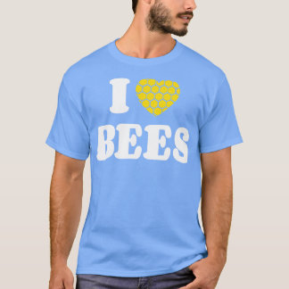 Ik hou van bijen t-shirt
