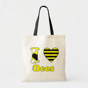 Ik hou van bijen tote bag