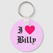 Ik hou van Billy Sleutelhanger (Voorkant)