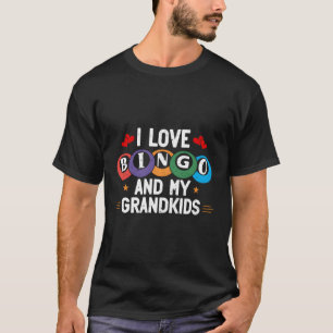 Ik hou van bingo en mijn grand bingo t-shirt