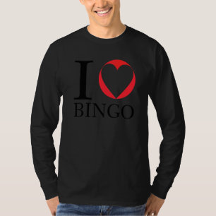 Ik hou van Bingo Funny Bingo Funny Bingo T-shirt