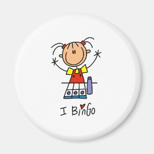 Ik hou van Bingo Magneet