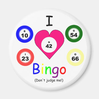 Ik hou van Bingo, oordeel niet Magneet