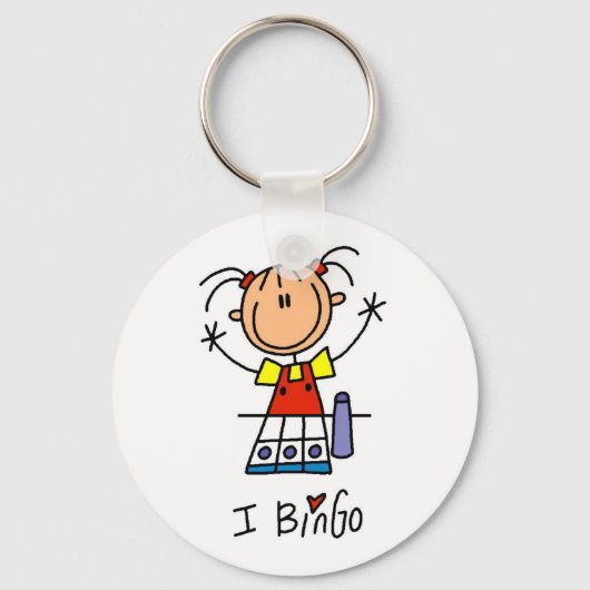 Ik hou van Bingo Sleutelhanger (Voorkant)