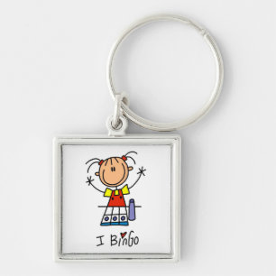 Ik hou van Bingo Sleutelhanger