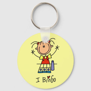 Ik hou van Bingo Sleutelhanger