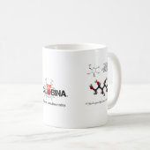 Ik hou van biochemie-mok - Tazza amo la biochimica Koffiemok (Voorkant rechts)