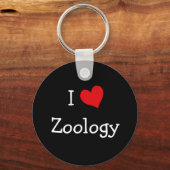 Ik hou van biologie sleutelhanger (Voorkant)