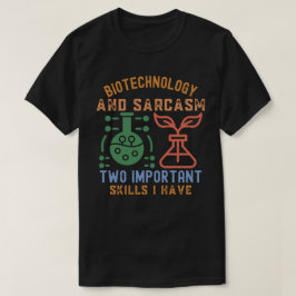 Ik hou van biotechnologie, biotechnologie Grappig5 T-shirt