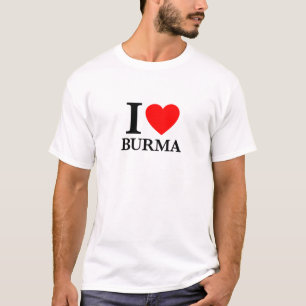 Ik hou van Birma T-shirt