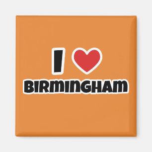 Ik hou van Birmingham Magneet