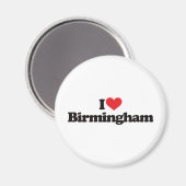 Ik hou van Birmingham Magneet (Voorkant / Achterkant)