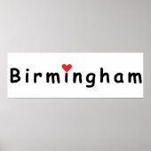 Ik hou van Birmingham Poster (Voorkant)