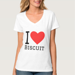 Ik hou van biscuit t-shirt