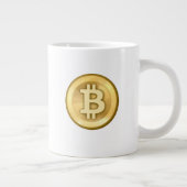 Ik hou van bitmunt grote koffiekop (Rechts)