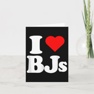 Ik hou van Bjs Hart Grappig  Kaart