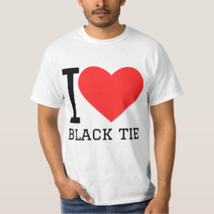 Ik hou van black tie t-shirt