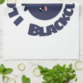 Ik hou van Blackcurrant Kitchen Towel Theedoek (Gevouwen)