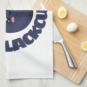 Ik hou van Blackcurrant Kitchen Towel Theedoek (Quarter Fold)