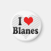 Ik hou van Blanes, Spanje Magneet (Voorkant)