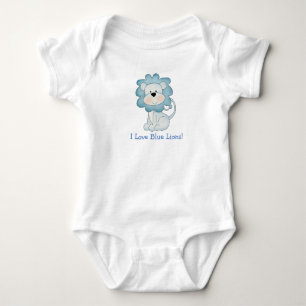 Ik hou van blauwe luiers! romper