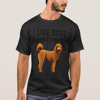 Ik hou van Blauwe Merle Dane Dogs en misschien 3 m T-shirt
