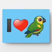 Ik hou van blauwe-voorkant Amazons Fotoplaat (voorkant)