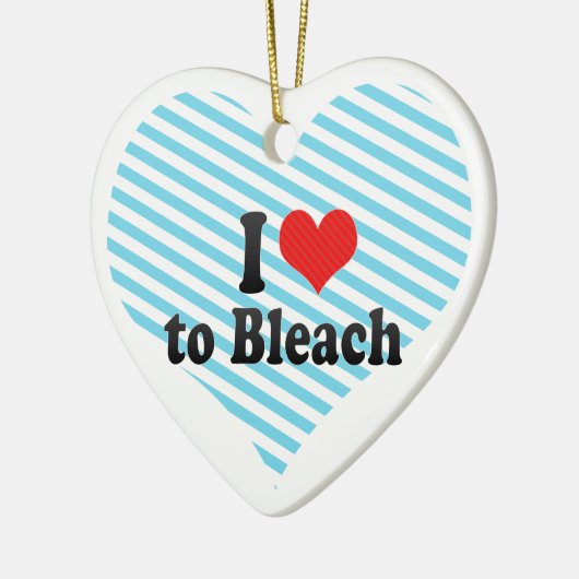 Ik hou van Bleach Keramisch Ornament (Links)
