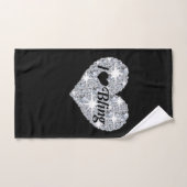 Ik hou van Bling 3-puntenhanddoekset Bad Handdoek (Handdoek)