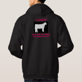 Ik hou van Bloedvee Hoodie (Achterkant)