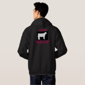 Ik hou van Bloedvee Hoodie (Achterkant volledig)