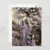 Ik hou van bloemen briefkaart (Voorkant / Achterkant)