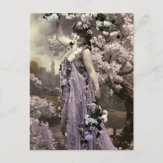 Ik hou van bloemen briefkaart (Voorkant)