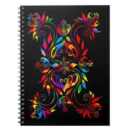 Ik hou van bloemen notitieboek (Voorkant)