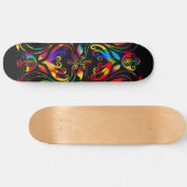 Ik hou van bloemen persoonlijk skateboard (Horizontaal)