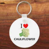 Ik hou van bloemkool sleutelhanger (Voorkant)