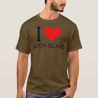 Ik hou van blokeiland t-shirt