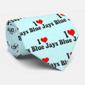 Ik hou van Blue Jays Stropdas (Opgerold)