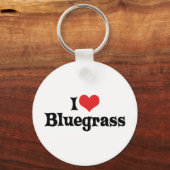 Ik Hou Van Bluegrass Sleutelhanger (Voorkant)