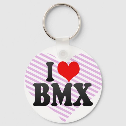 Ik hou van BMX Sleutelhanger (Voorkant)